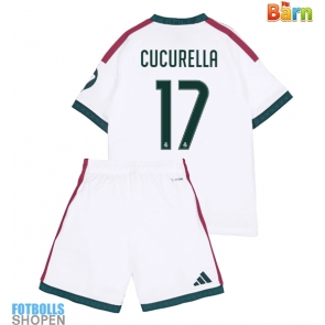 Billiga Real Madrid Marc Cucurella #17 Hemmatröja Barn 2026-27 Kortärmad (+ Korta byxor)